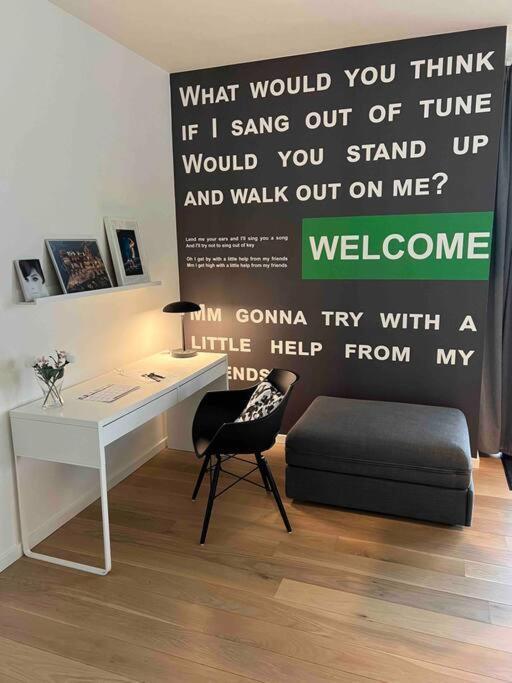 Appartement Bo Med Stil Og Udsigt Til Aarhus Lystbadehavn Extérieur photo