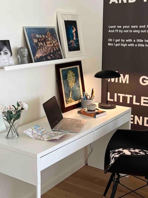Appartement Bo Med Stil Og Udsigt Til Aarhus Lystbadehavn Extérieur photo