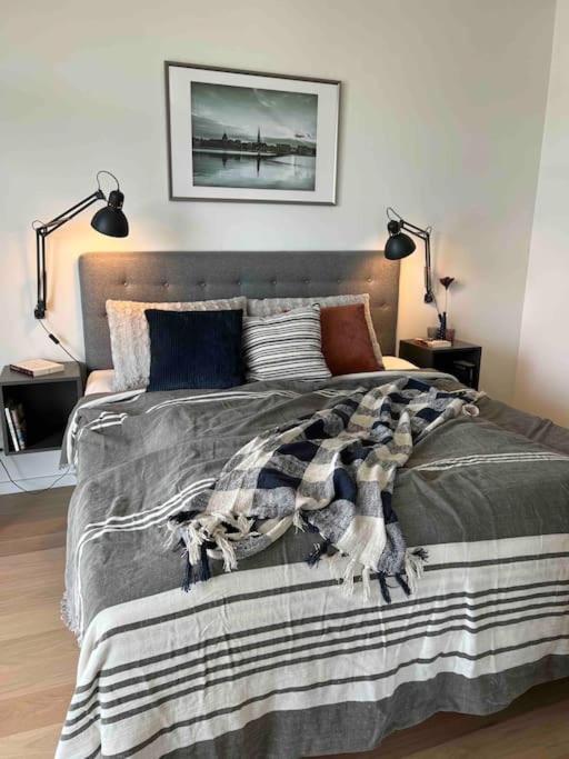 Appartement Bo Med Stil Og Udsigt Til Aarhus Lystbadehavn Extérieur photo