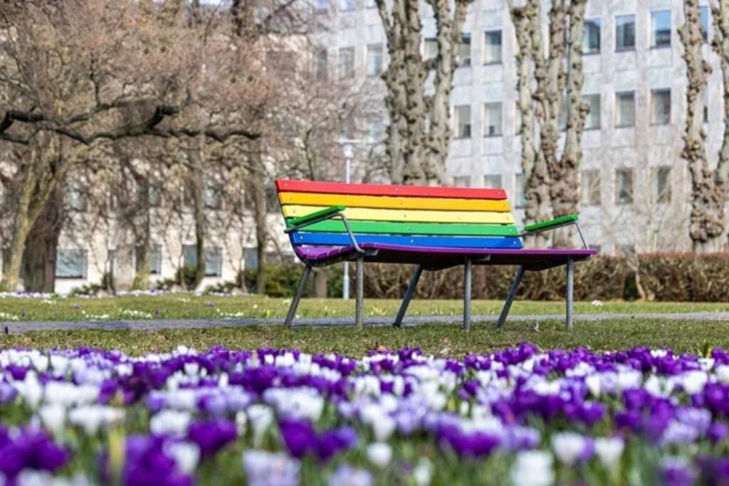 Appartement Bo Med Stil Og Udsigt Til Aarhus Lystbadehavn Extérieur photo